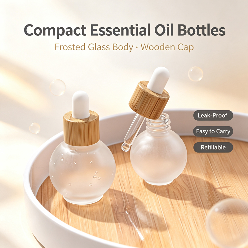 20/30ml Ball-Shape Dropper Gla - огляд і ціна Luxury Skincare Packaging